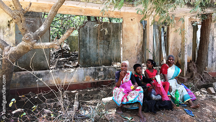 destroyed houses valikamam april 2018