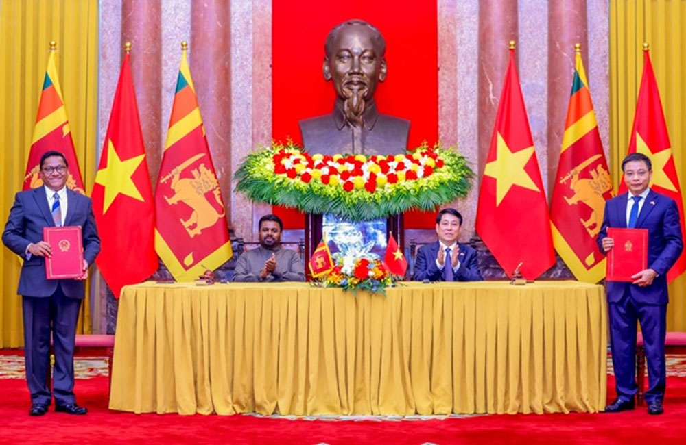 Sri Lanka & Vietnam sign four MoUs